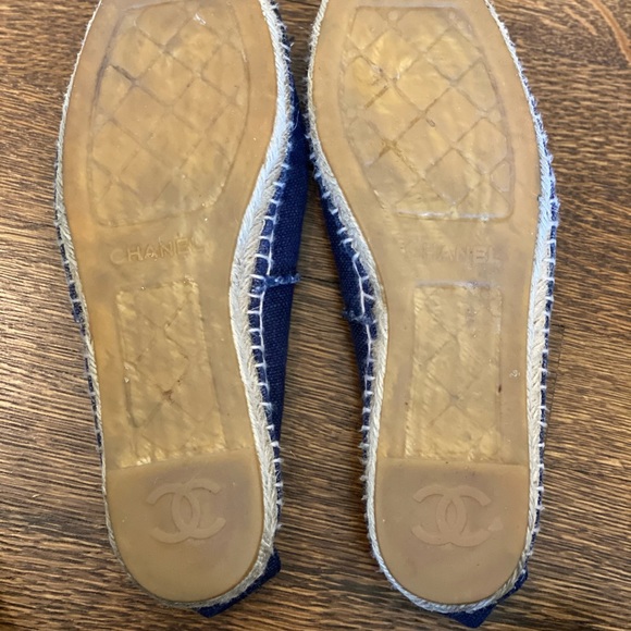 Chanel Denim and black Espadrille - Picture 4 of 7